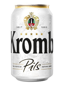 Bere Krombacher Pils nepasteurizata, 4.8%, Doza, 24 x 0.33L