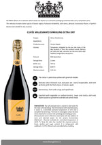 Load image into Gallery viewer, Vin alb spumant Millesimato Cuvée Extra Dry DeAngeli, 11% Alc., 0.75 L
