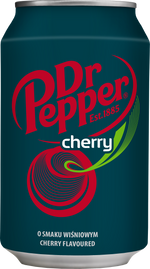 Load image into Gallery viewer, Bautura racoritoare carbogazoasa Dr. Pepper Cherry, Doza 0.33L, 12 bucati
