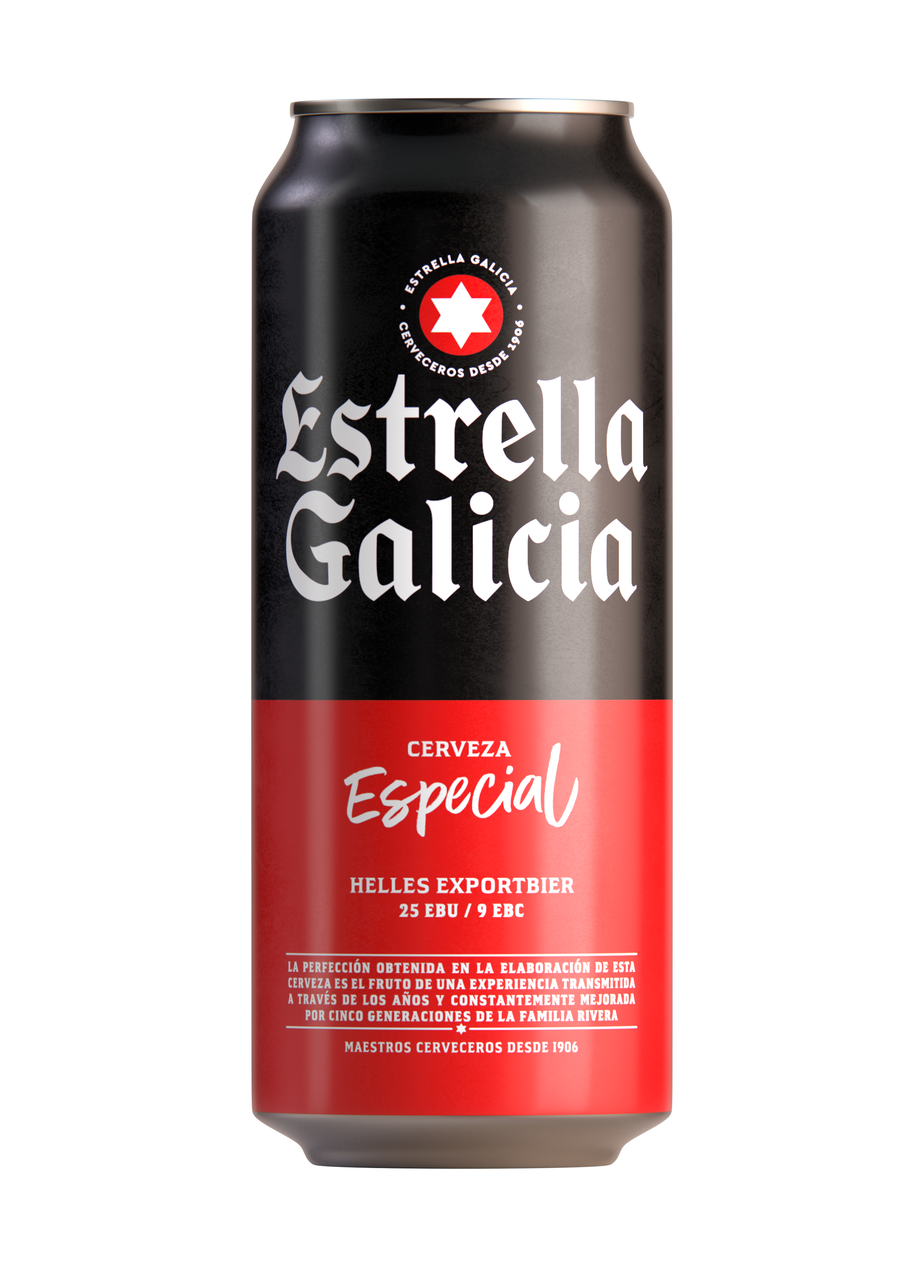 Bere blonda Estrella Galicia Especial, 5.5%, Doza, 24 x 0.5L