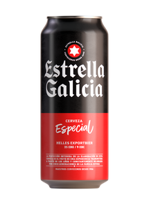 Bere blonda Estrella Galicia Especial, 5.5%, Doza, 24 x 0.5L