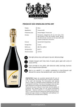 Load image into Gallery viewer, Vin Prosecco DOC Extra Dry DeAngeli, 11% Alc., 0.75 L
