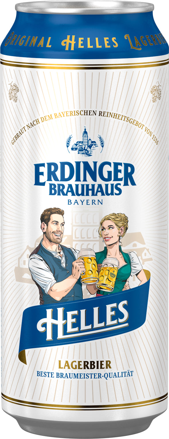Bere Erdinger Brauhaus Helles, 5.1%, 0.5L, 6 doze