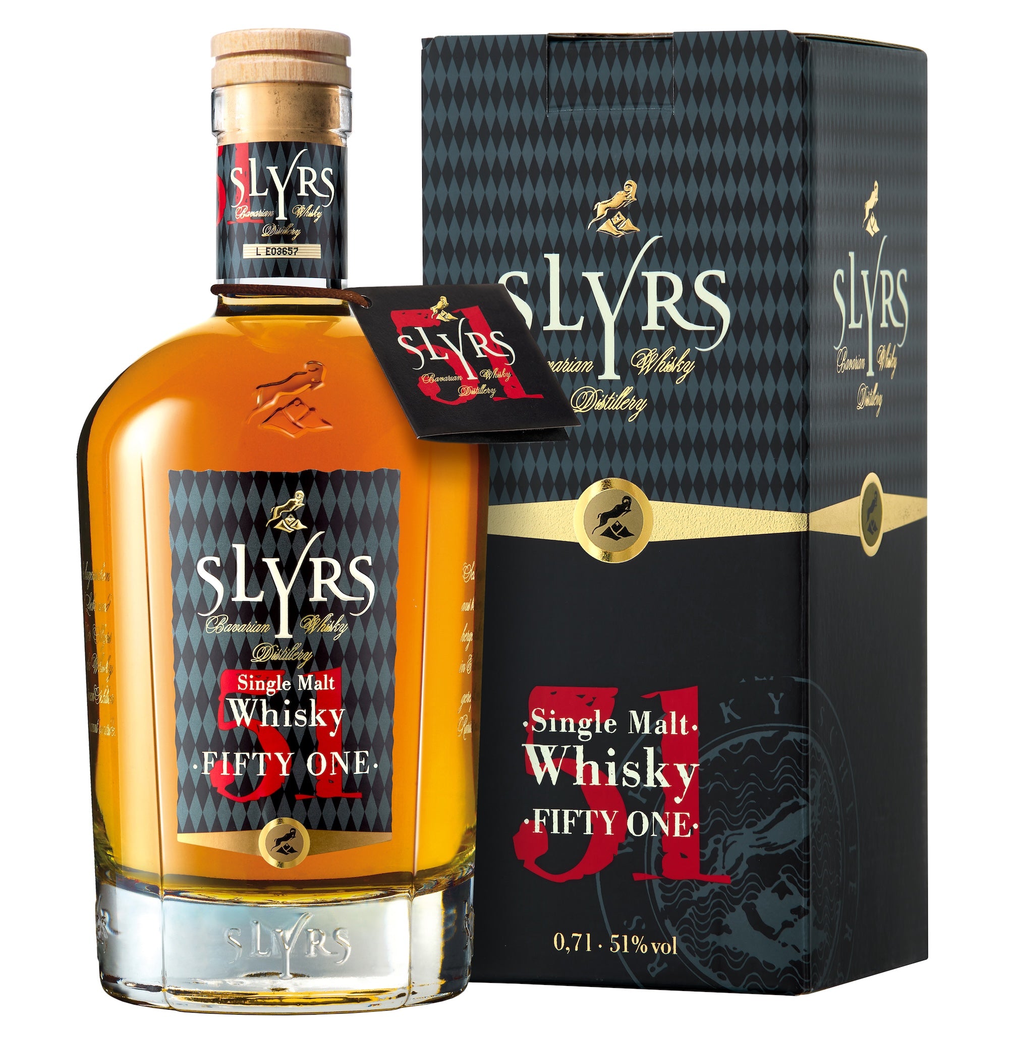 SLYRS Single Malt Whisky 51 - 6 x 700ml