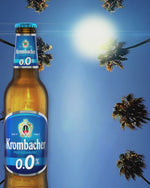 Load and play video in Gallery viewer, Bere fara alcool Krombacher Pils, 0.0%, Sticla 0.33L, 6 bucati
