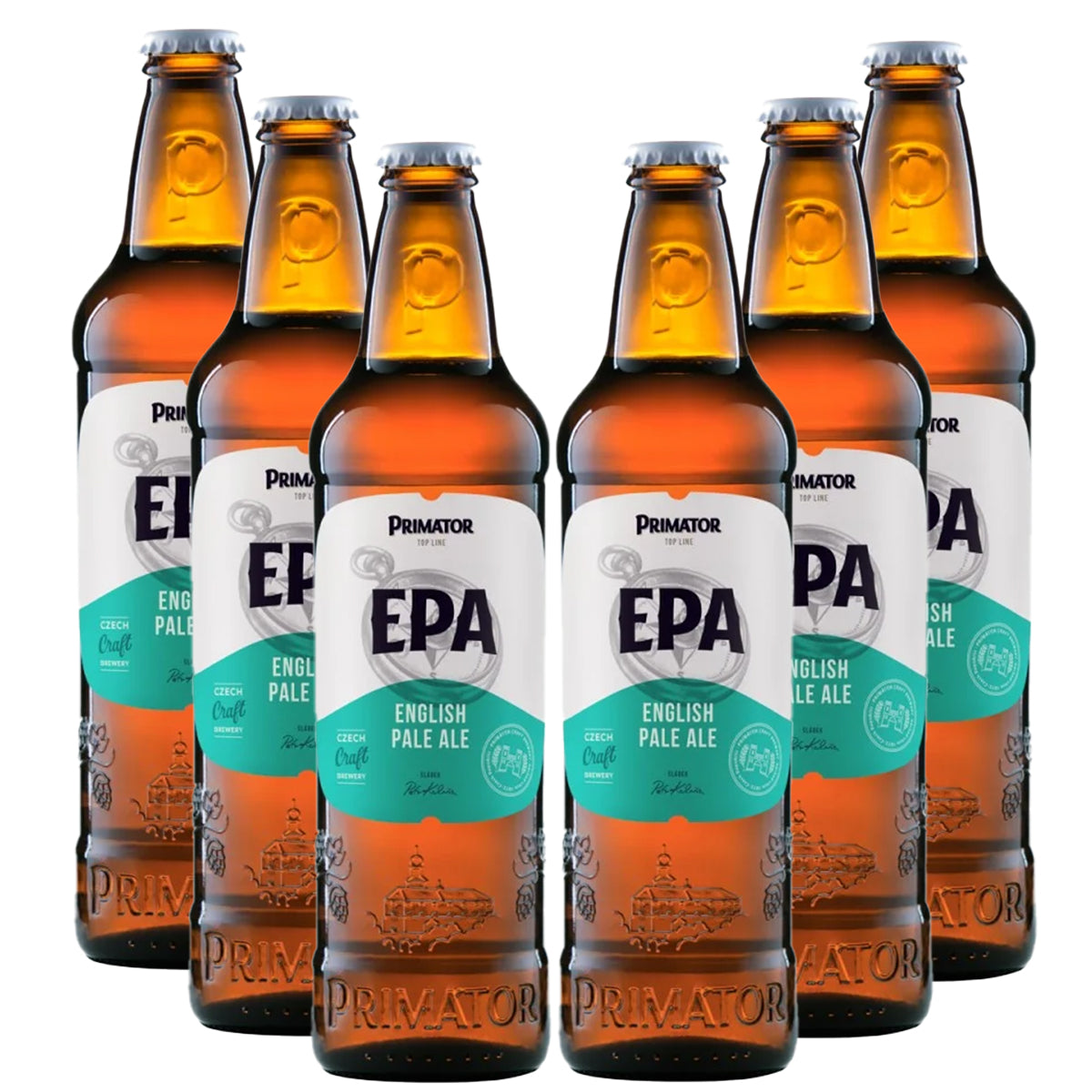 Bere EPA English Pale Ale - EPA (Top Fermented), 5%, Sticla 0.5L, 6 bucati