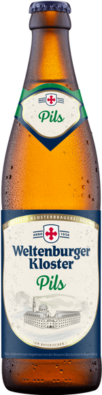 Load image into Gallery viewer, Bere blonda Weltenburger Kloster Pils, 4.9%, Sticla 0.5L, 6 bucati
