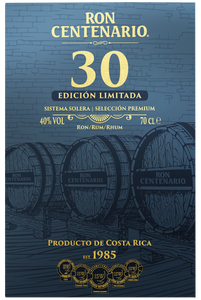 Rom Centenario 30 Editie Limitata Edicion Limitada, cutie cadou inclusa, 40%, 0,7L