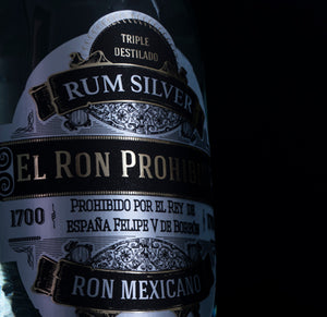 Rom El Ron Prohibido Silver (Triple Destilado), 40%, 0.7L