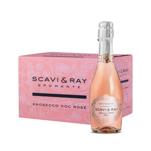Vin Frizzante Scavi & Ray Prosecco Rosé Piccolo, 11% Alc., 0.20 L, 3 sticle